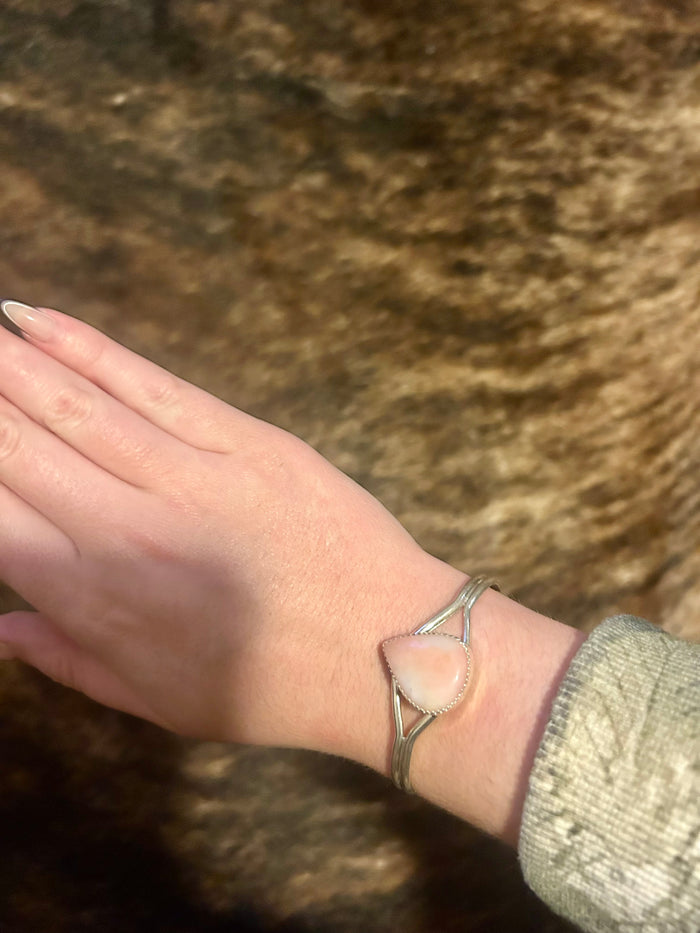 Pink Opal Cuff