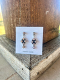 Pink Opal Dangle Earrings