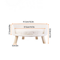 Plush Luxury Cat Bed with Cozy Cushion Pad