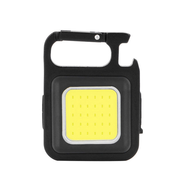 Mini Waterproof Pocket Torch LED Keychain Flashlight USB Charging