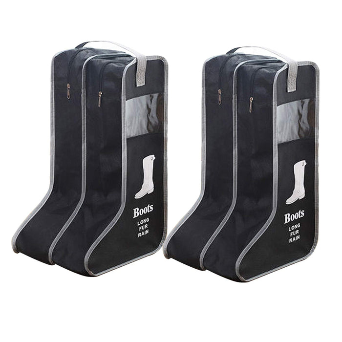 Portable and Dust Proof High Heels Shoe Zippered Travel Storage