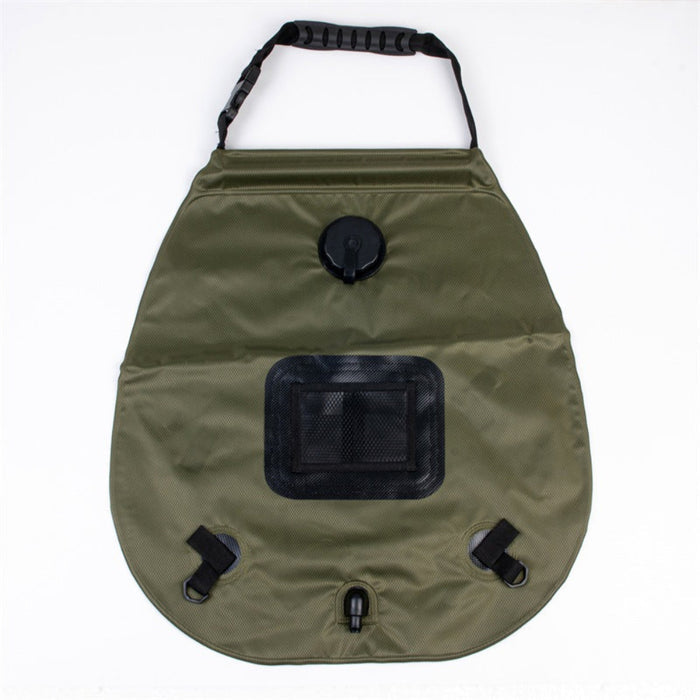 Portable Shower Bag Foldable Outdoor Water Bath Bag- Solar Powered