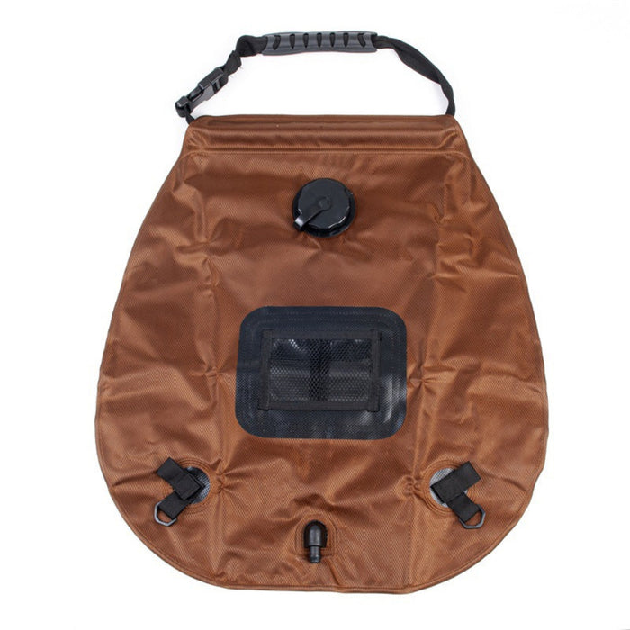 Portable Shower Bag Foldable Outdoor Water Bath Bag- Solar Powered