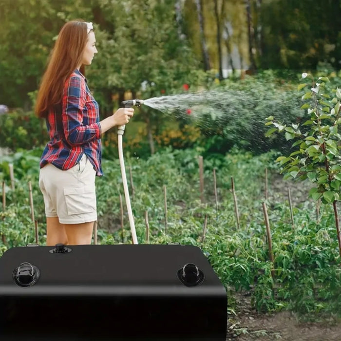 Portable Water Storage Bladder for Garden and Outdoor Use