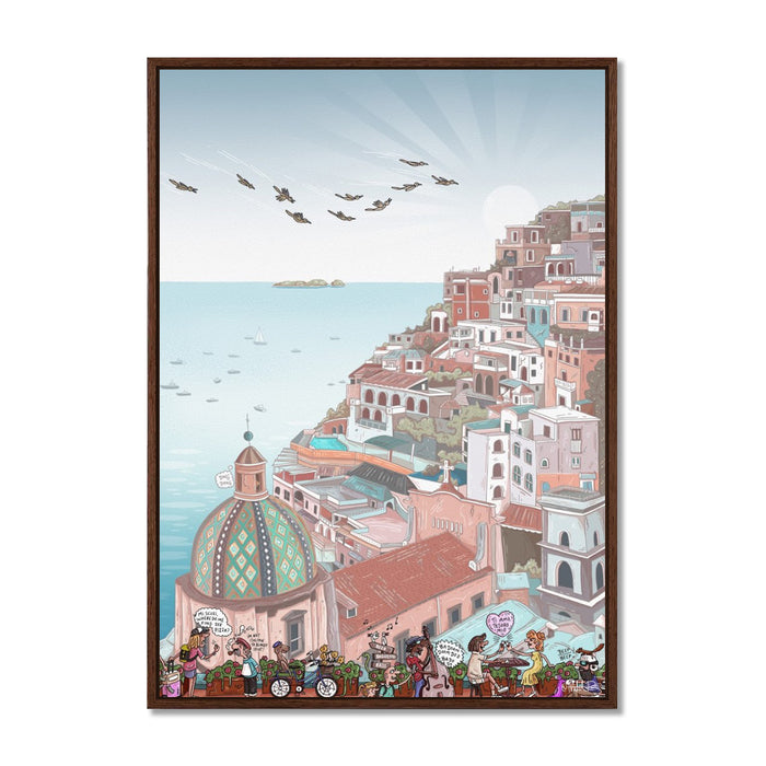 Canvas / A1 (594 x 841mm) Most Popular Size / Walnut