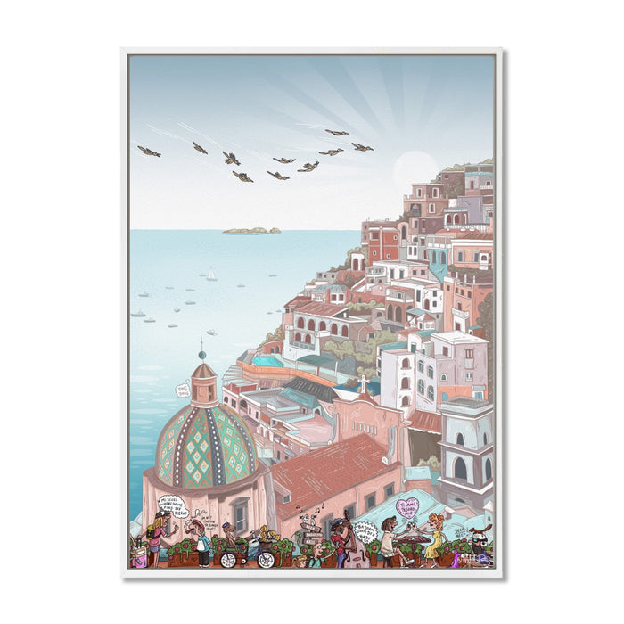 Canvas / A1 (594 x 841mm) Most Popular Size / White
