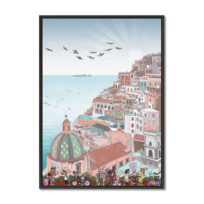 Canvas / A2 (420 x 594mm) / Black