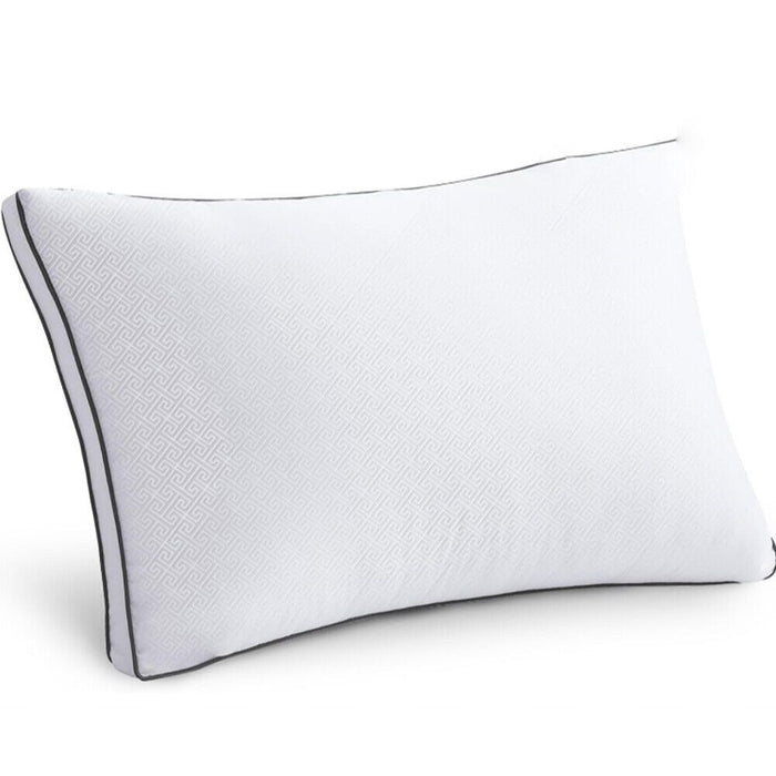 Premium High Resilience Pillows with Breathable Design and Washable Pillowcases