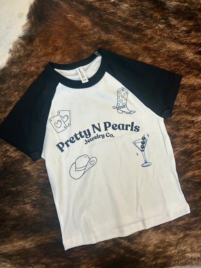 Pretty N Pearls Baby Tees