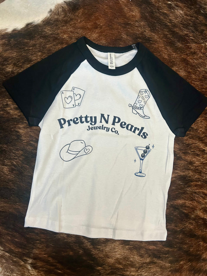 Pretty N Pearls Baby Tees