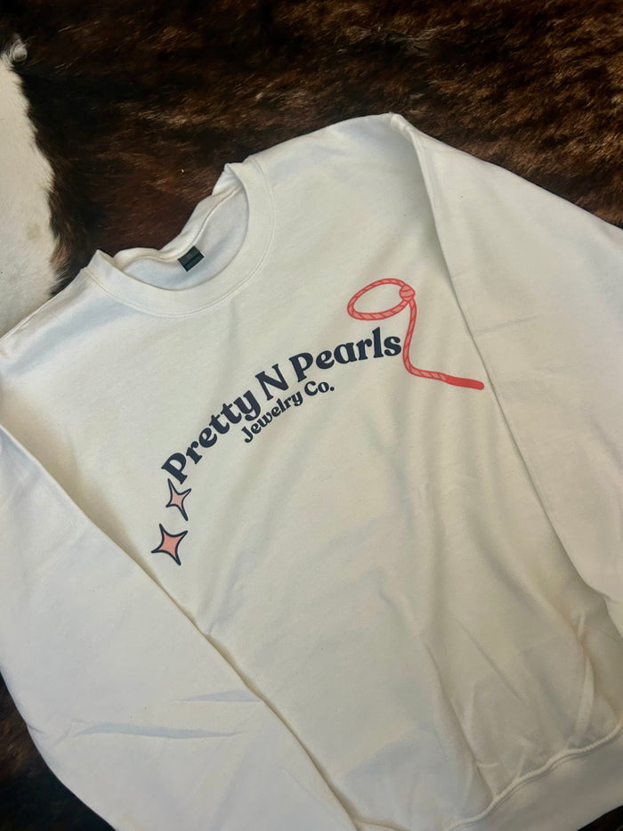 Pretty N Pearls Crewneck