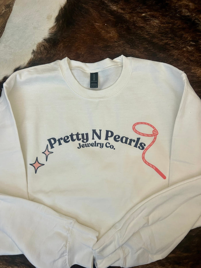 Pretty N Pearls Crewneck