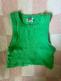 Princess Polly Green Crop Top