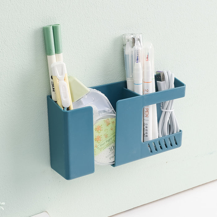 Punch-free Wall-mounted Mobile Phone Remote Debris Storage Box