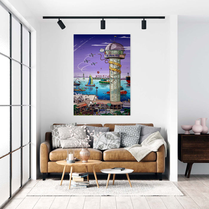 Queens Wharf Tower Wall Decal