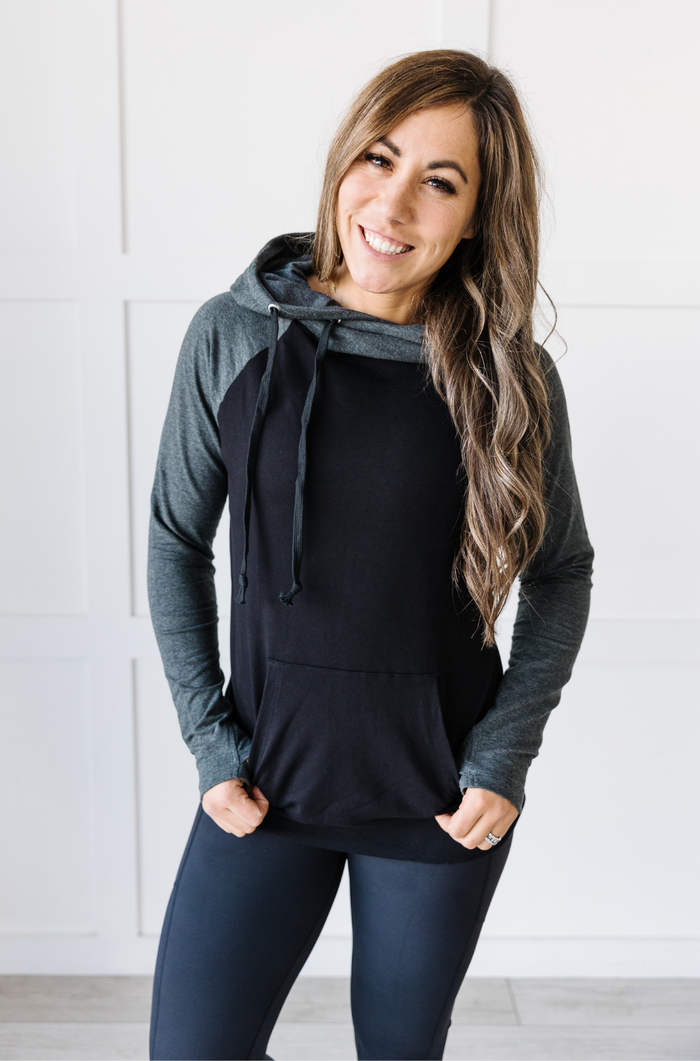 Raglan Hoodie [Relaxed Fit]