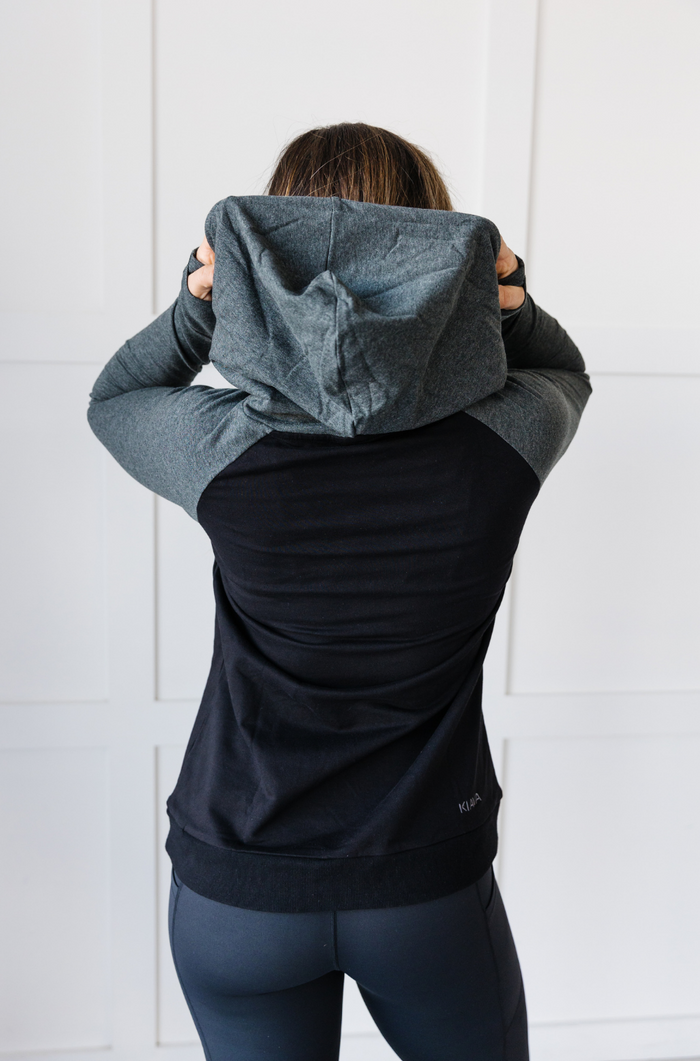 Raglan Hoodie [Relaxed Fit]