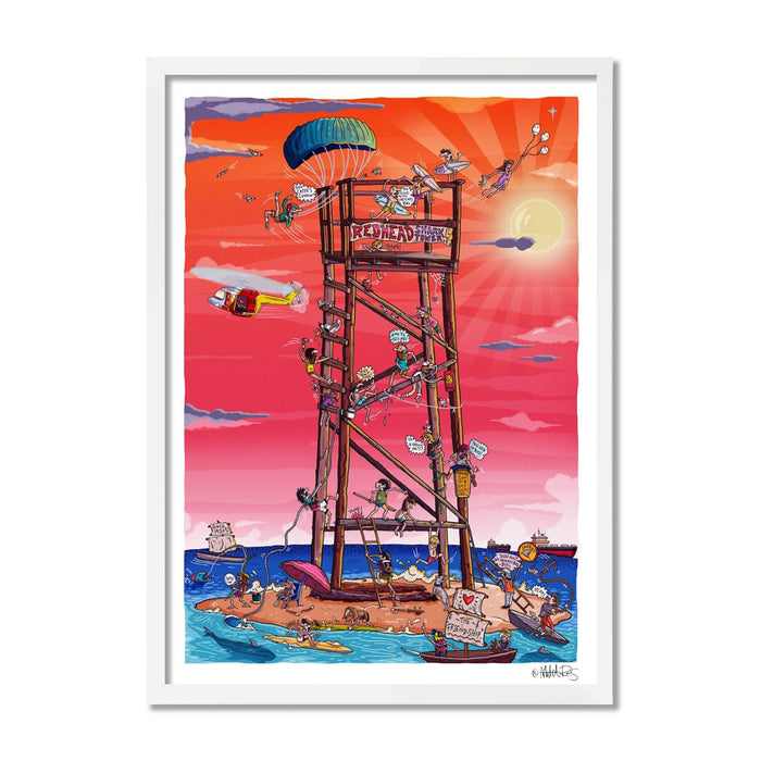 Fine Art Print / A1 (594 x 841mm) Most Popular Size / White