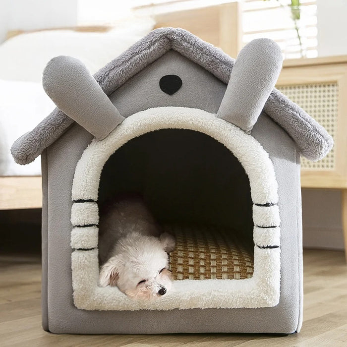 Removable and Washable Foldable Pet Sleeping Bed