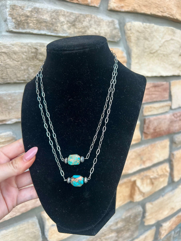 RESTOCK Turquoise and Saucer Pearls