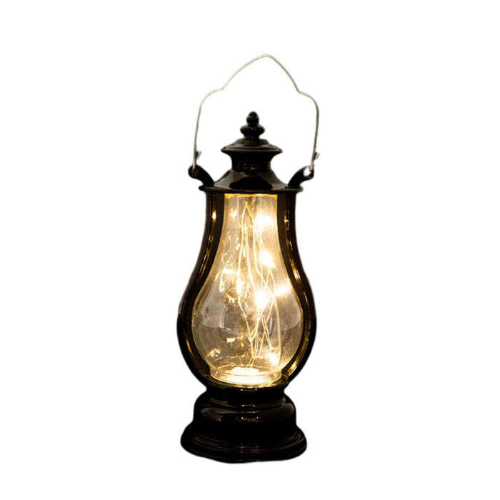 Retro LED Oil Lamp Multi-Colored Interior Decorative Desk Light