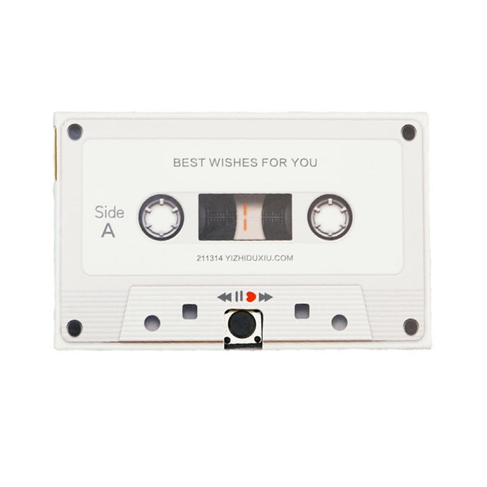 Old Fashioned Tape Retro Voice Message and Short Greeting Recorder