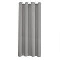 COMFEYA Grommet Top Doorway Curtain - Room Darkening Thermal Insulated Curtain - 198x132cm - Gray