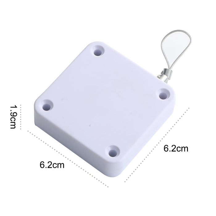 Set of 2 High Resistance Automatic Reel Sliding Retractable Door Closer