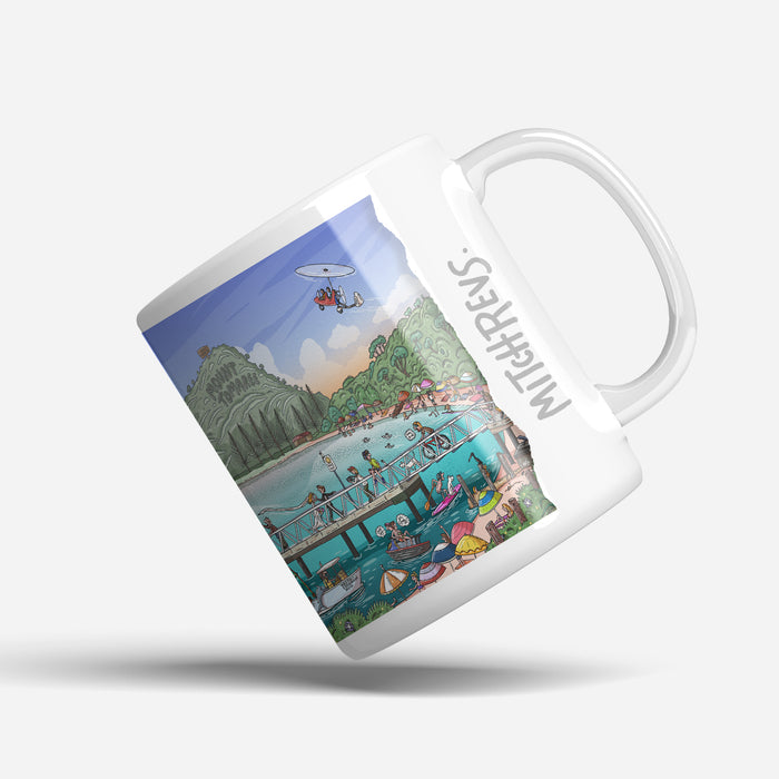 Shoal Bay Jetty Mug