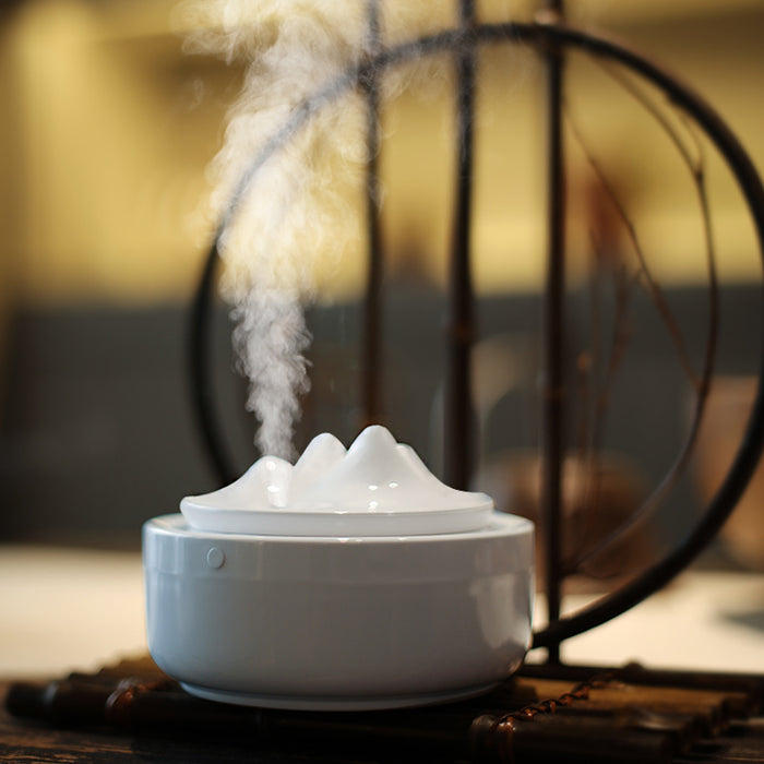 Mountain Air Humidifier Desktop Mini Desktop silent Air Freshener-USB Plugged-in