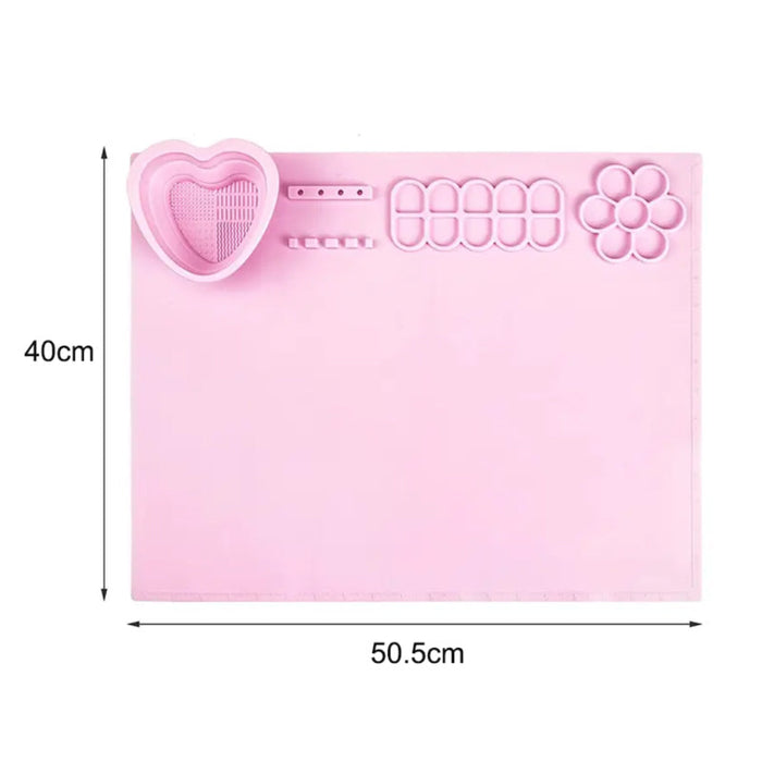 Non-Stick Silicone Washable  Drawing and Painting Art Crafting Mat