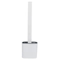 Wall Mounted Silicone Toilet Cleaning Brush with Removable Bottom
