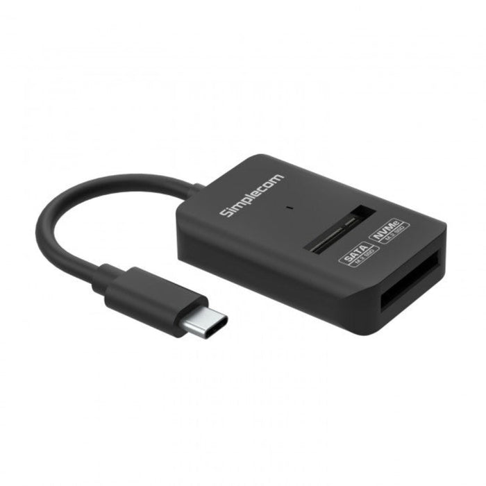 Simplecom NVMe / SATA Dual Protocol M.2 SSD to USB-C Adapter Converter USB 3.2 Gen 2 10Gbps