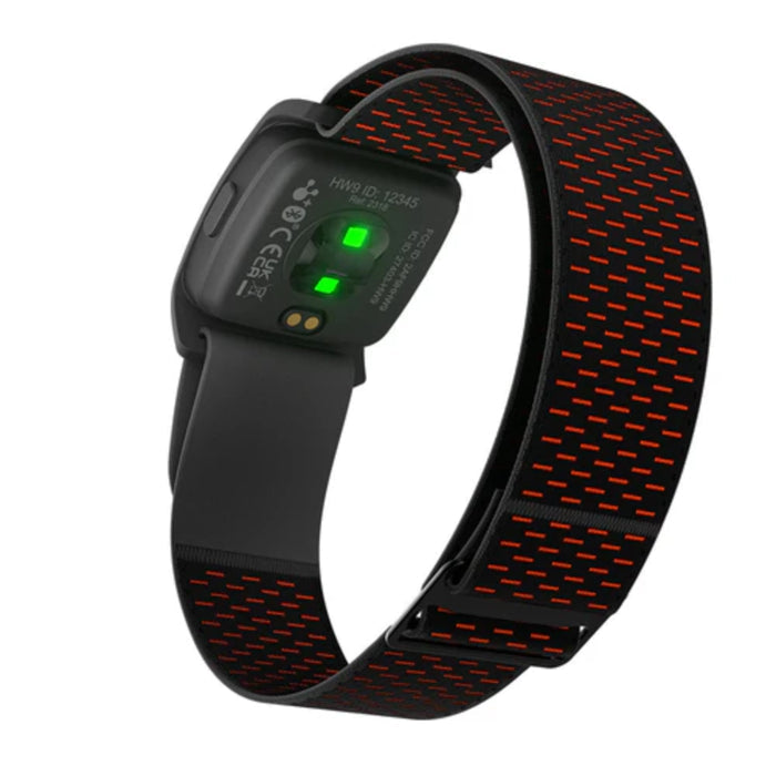 Armband Heart Rate Monitor with HR Zones/Calories HRM Sensor for Fitness Cycling