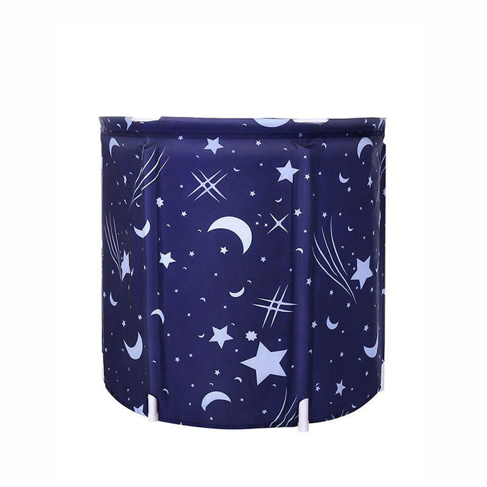 Portable Japanese Soaking Bathtub Free-Standing Adult Dipping Barrel
