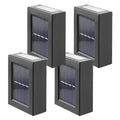 Solar Powered Up and Down Spot Lights Outdoor Wall Light