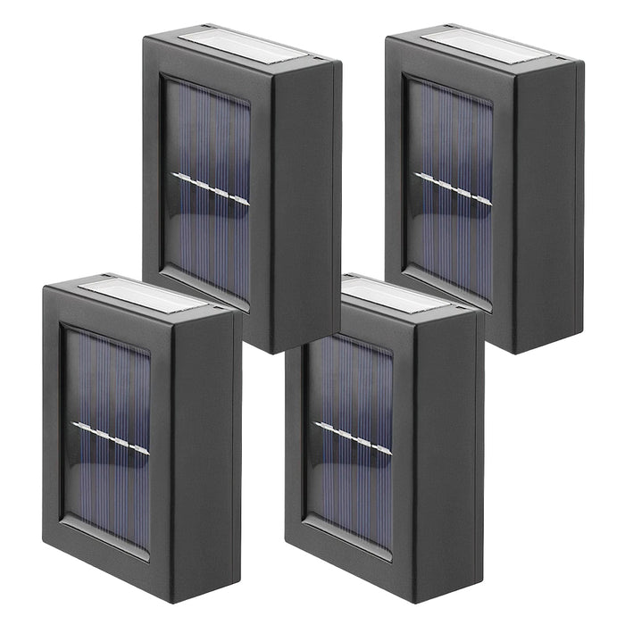 Solar Powered Up and Down Spot Lights Outdoor Wall Light