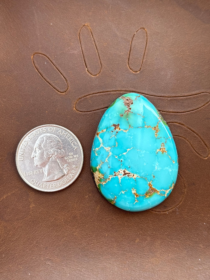 Sonoran Gold Turquoise Cabochon