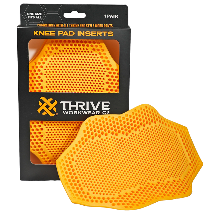 KNEE PADS- SQUISH® Pad Inserts- PAIR - Thrive Workwear