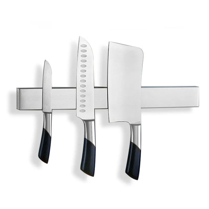 40/50cm Stainless Steel Magnetic Wall-Mounted Rack Kitchen Knives Holder