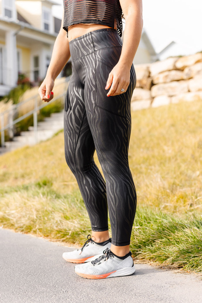 Stealth Zebra Leggings (Final Few)