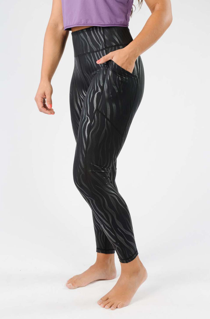 Stealth Zebra Leggings (Final Few)