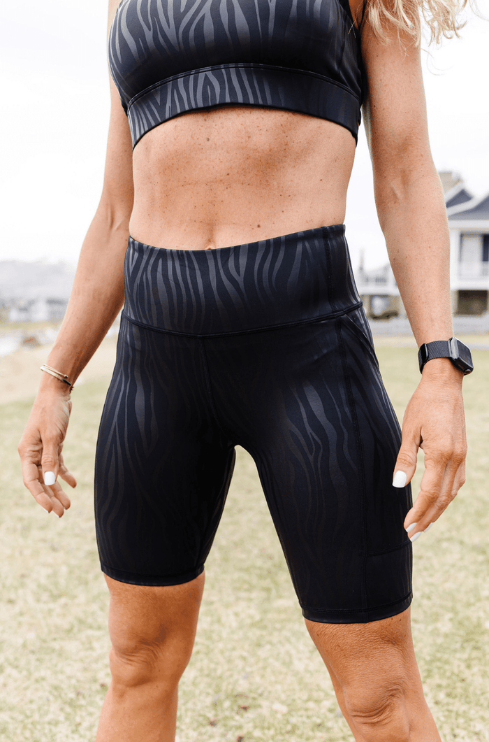 Stealth Zebra Shorts (Final Few- All Sizes)