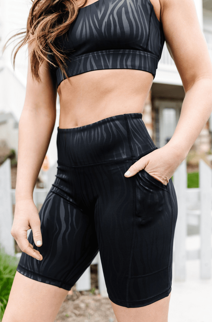 Stealth Zebra Shorts (Final Few- All Sizes)