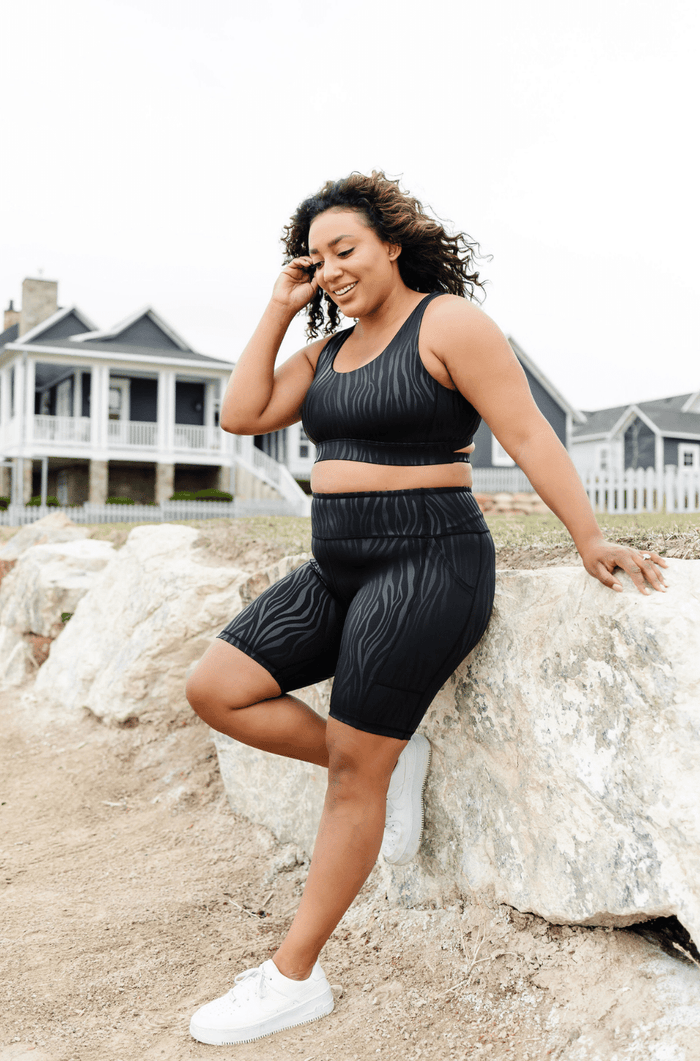 Stealth Zebra Shorts (Final Few- All Sizes)