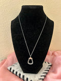 Stirrup Necklace