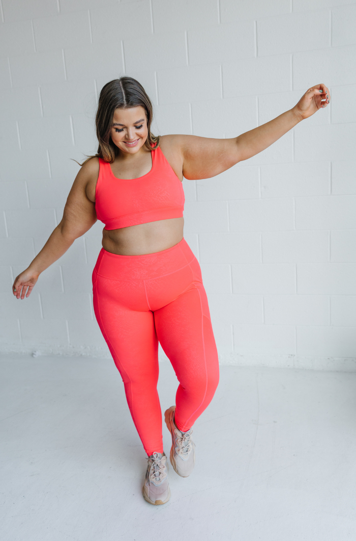 Strawberry Stealth Snake Leggings