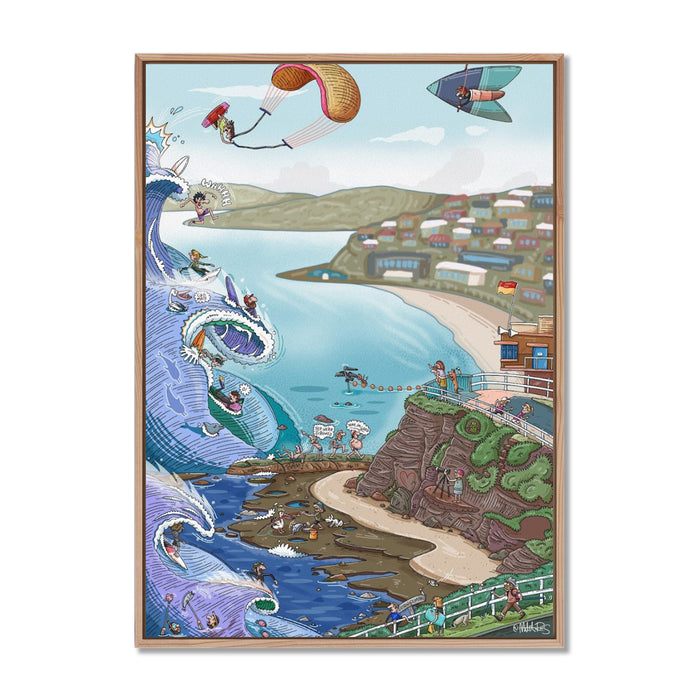 Canvas / A1 (594 x 841mm) Most Popular size / Oak