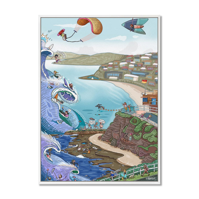 Canvas / A1 (594 x 841mm) Most Popular size / White