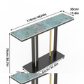 Stylish Marble Console Table for Living Room